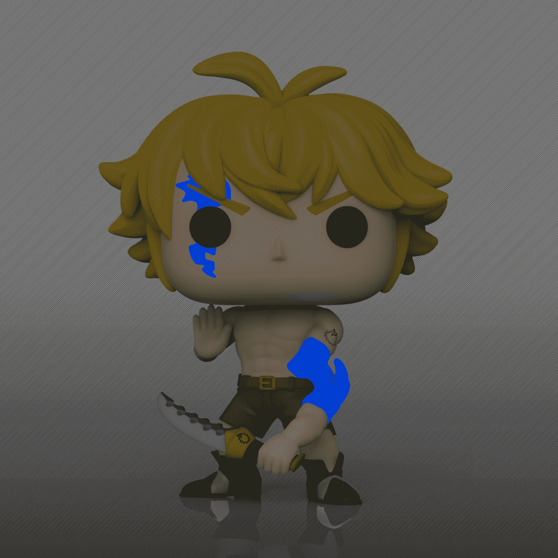 Pop! Animation: The Seven Deadly Sins - Meliodas #1344 (Glow) (Special Edition) (Chase)