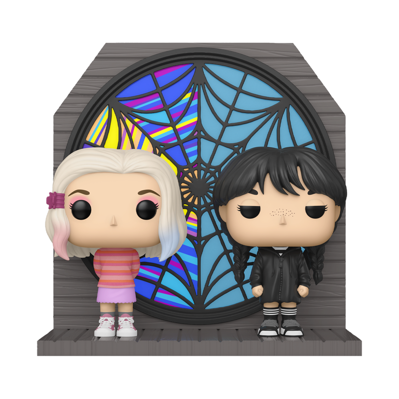 Pop! Moment: Wednesday - Wednesday & Enid #1541 (2024 Summer Exclusive) [Damaged]