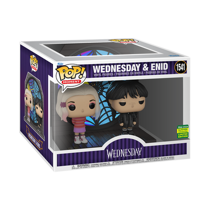 Pop! Moment: Wednesday - Wednesday & Enid #1541 (2024 Summer Exclusive) [Damaged]