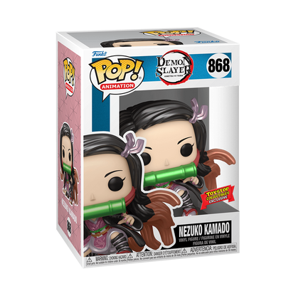 Pop! Animation: Demon Slayer - Nezuko Kamado #868 (Metallic) (LACC Exclusive) (Toy Stop Exclusive)