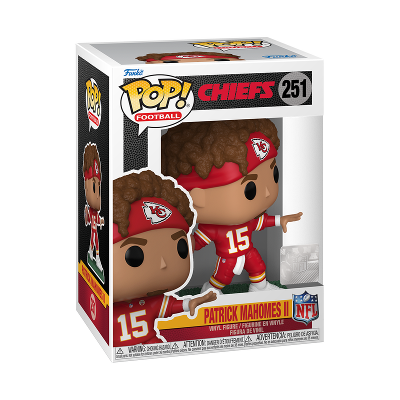 Pop! Football: Kansas City Chiefs - Patrick Mahomes II in Red Headband #251