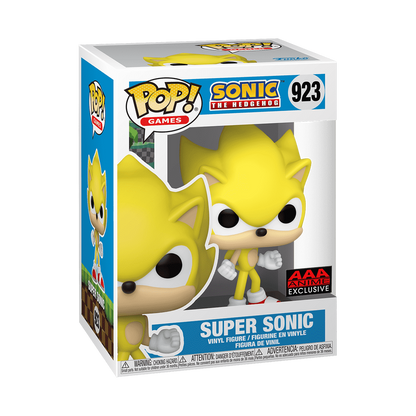 Pop! Games: Sonic The Hedgehog - Super Sonic #923 (AAA Anime Exclusive)