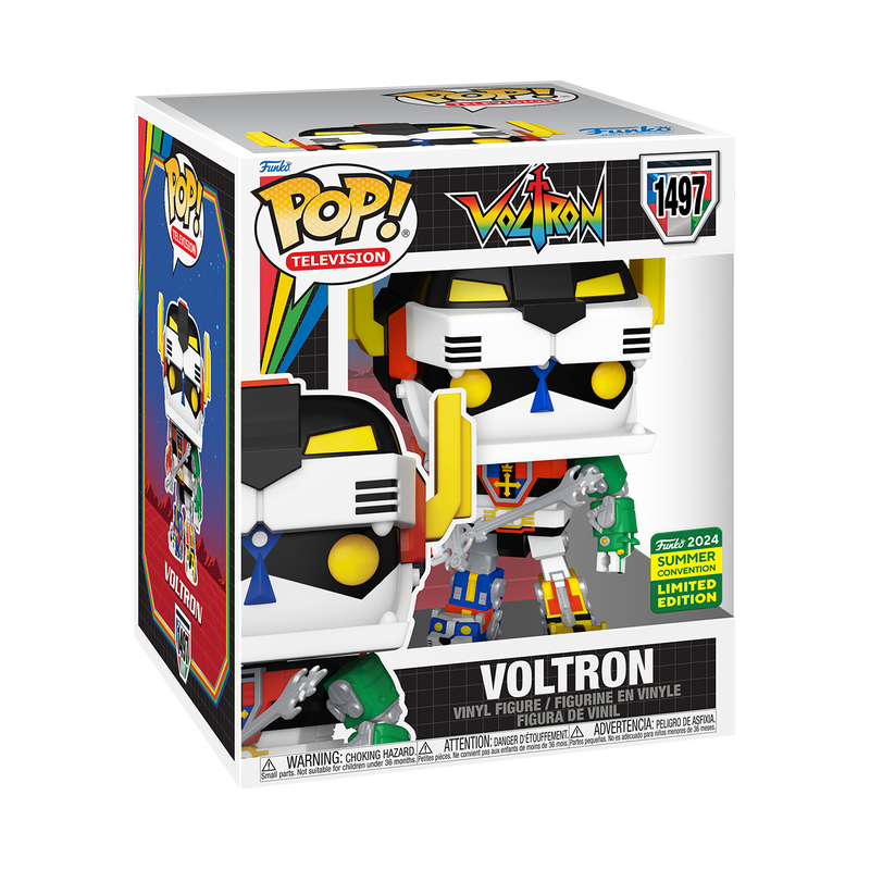 Pop! Television: Voltron - Super Voltron #1497 (2024 Summer Exclusive) (Damaged)