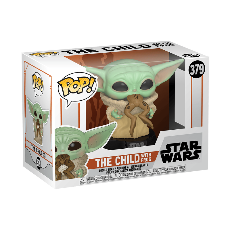 Pop!: The Mandalorian - The Child With Frog #379