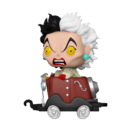 Pop! Trains: Disney Villains - Cruella De Vil In Cart #15 (Special Edition)