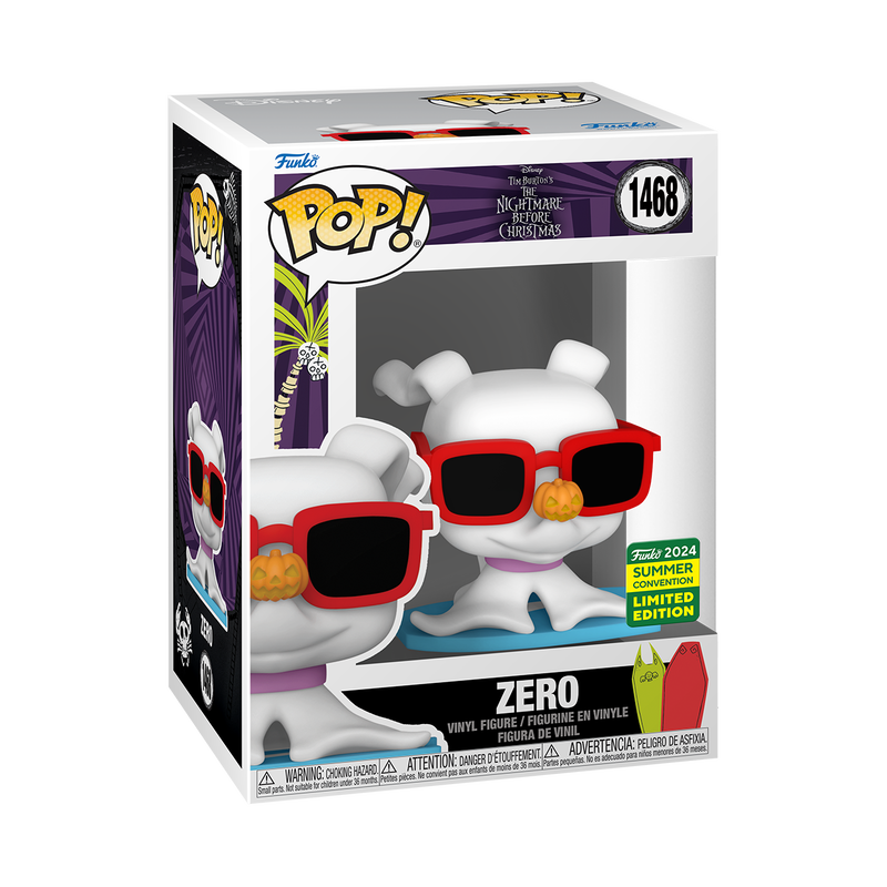 Pop!: The Nightmare Before Christmas - Zero #1468 (2024 Summer Exclusive)