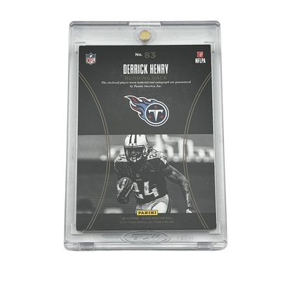 2016 Panini Black Gold Football: Sizeable Signatures /225 - Derrick Henry #83 (RC)