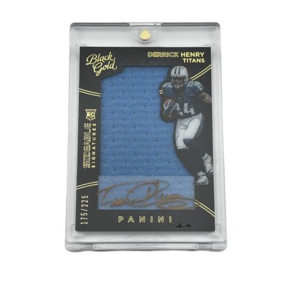 2016 Panini Black Gold Football: Sizeable Signatures /225 - Derrick Henry #83 (RC)