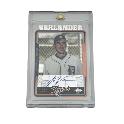 2005 Topps Chrome Baseball: Base - Justin Verlander #242 (RC)