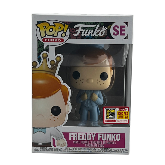 Pop! Funko: Freddy Funko (in Tuxedo) (Blue) #SE (5000 Pcs Limited Edition) (2018 SDCC Exclusive)