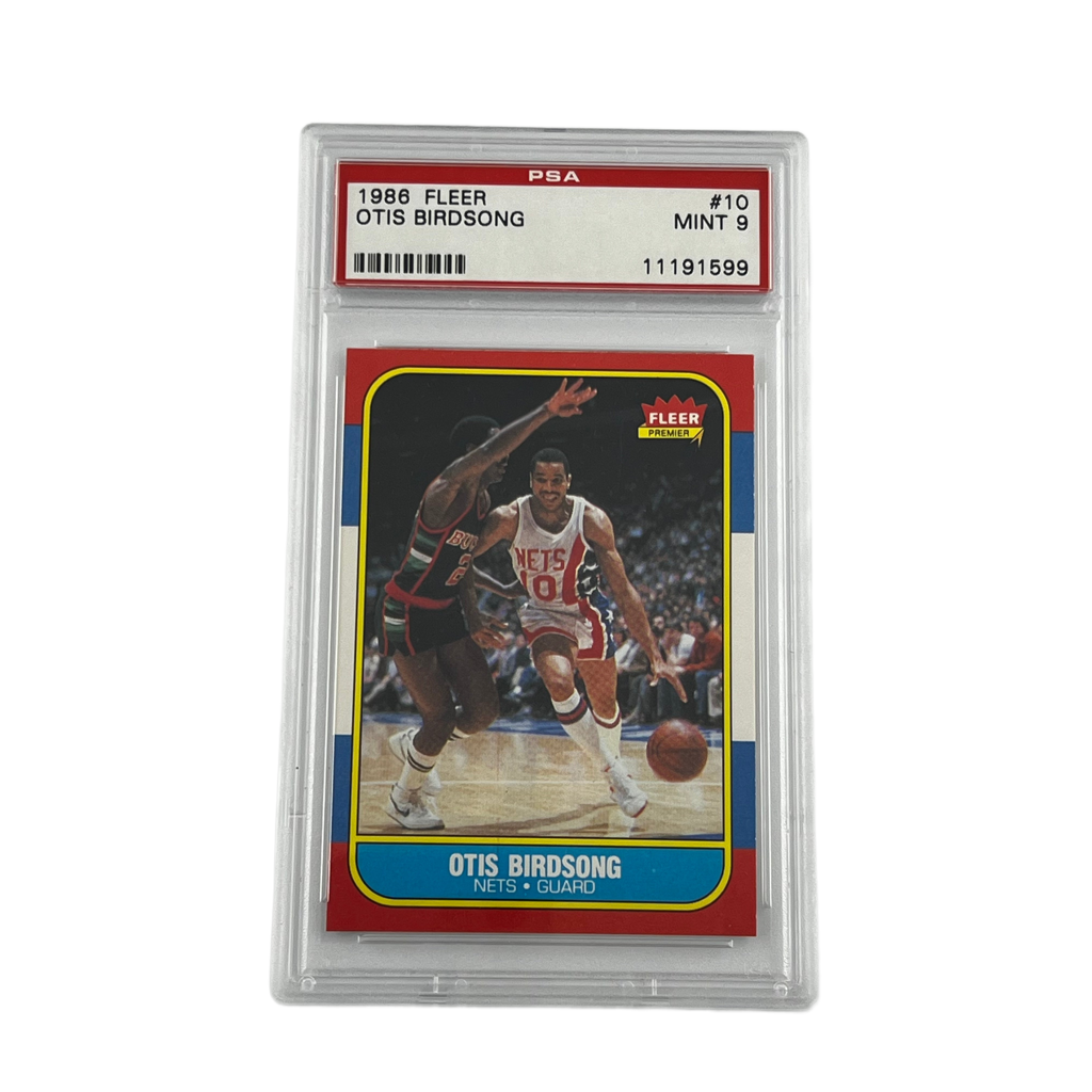 1986 Fleer Basketball: Base - Otis Birdsong #10 (PSA 10)