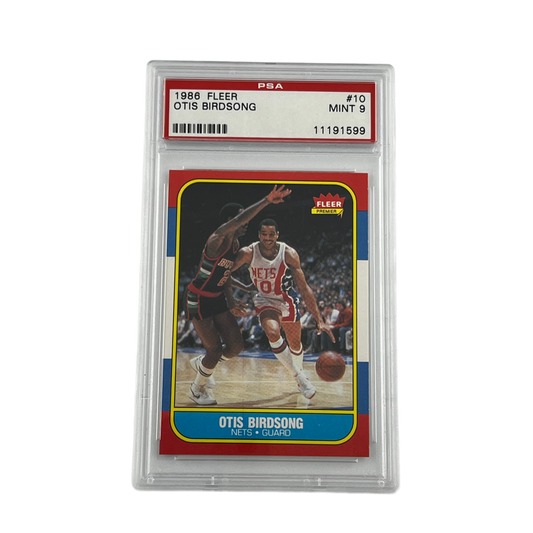 1986 Fleer Basketball: Base - Otis Birdsong #10 (PSA 10)