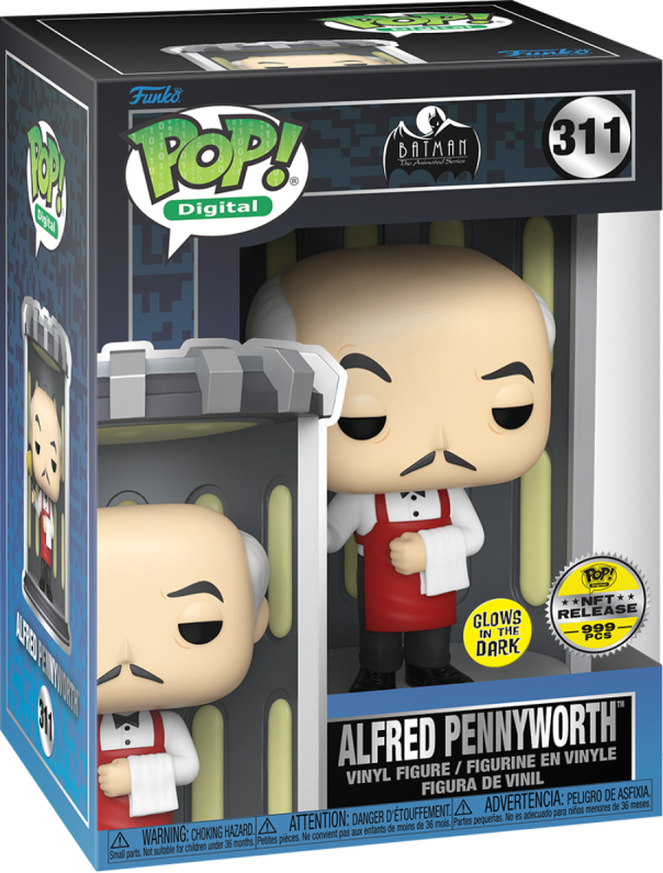 Pop! Digital: Batman 85th - Alfred Pennyworth #311 (999 Pcs) (Glow) (Pre-Order)