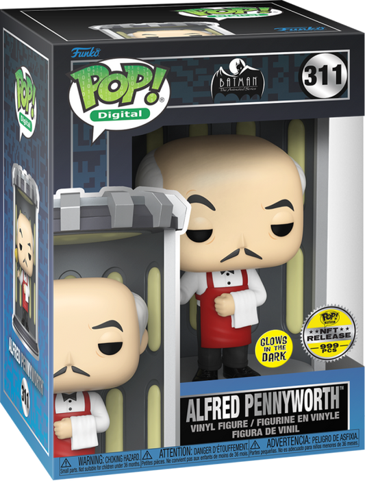 Pop! Digital: Batman 85th - Alfred Pennyworth #311 (999 Pcs) (Glow) (Pre-Order)