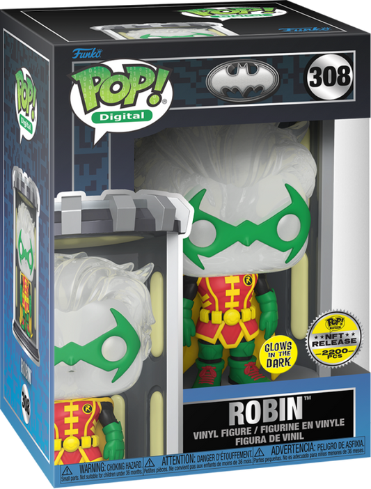 Pop! Digital: Batman 85th - Robin #308 (2200 Pcs) (Glow) (Pre-Order)