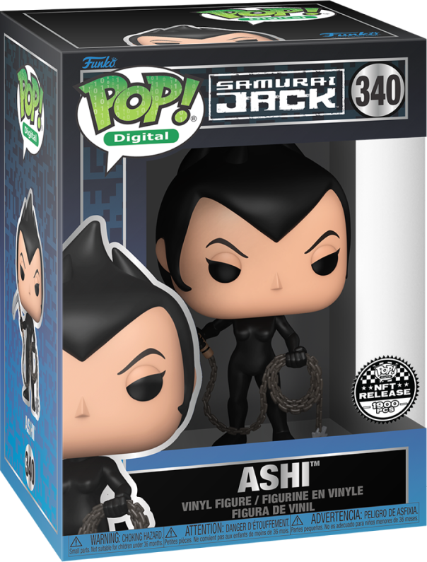 Pop! Digital: Samurai Jack - Ashi #340 (1900 Pcs) (Pre-Order)