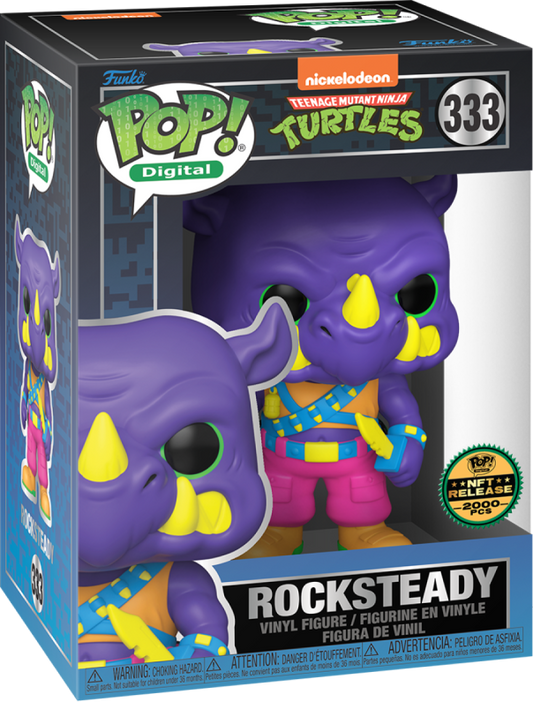 Pop! Digital: Teenage Mutant Ninja Turtles - Rocksteady #333 (2000 Pcs) (Pre-Order)