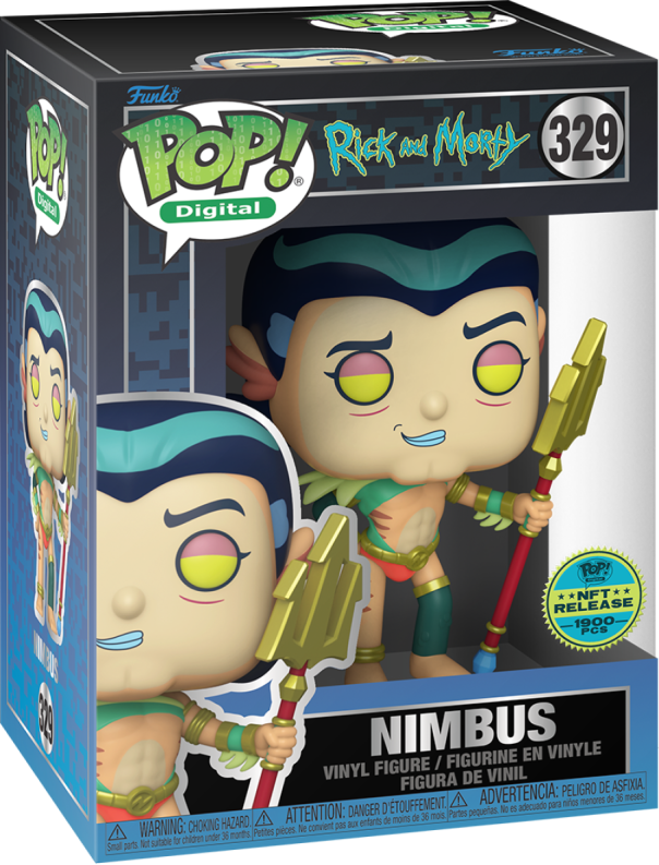 Pop! Digital: Rick and Morty - Nimbus #329 (1900 Pcs) (Pre-Order)