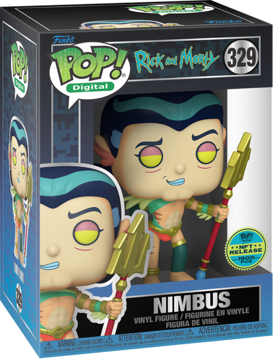 Pop! Digital: Rick and Morty - Nimbus #329 (1900 Pcs) (Pre-Order)