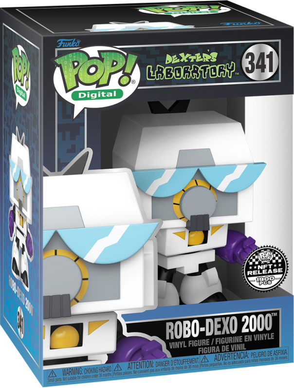 Pop! Digital: Dexter's Laboratory - Robo-Dexo 2000 #341 (1900 Pcs) (Pre-Order)