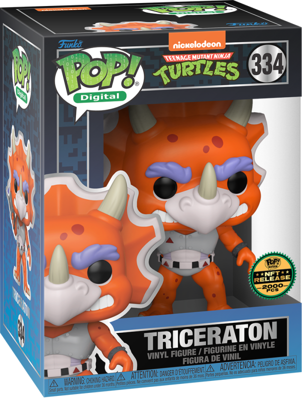 Pop! Digital: Teenage Mutant Ninja Turtles - Triceraton #334 (2000 Pcs) (Pre-Order)