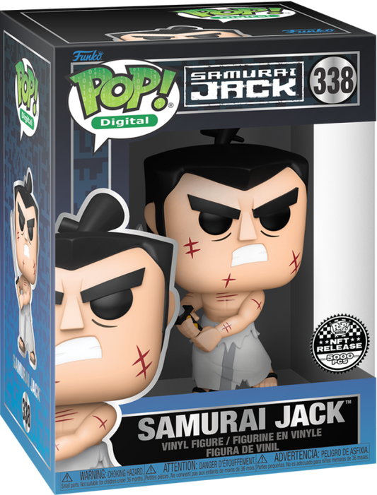 Pop! Digital: Samurai Jack - Samurai Jack #338 (5000 Pcs) (Pre-Order)